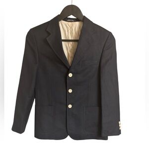 Ike Behar Boys Linen Mix Blazer